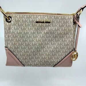 Nicole Large Logo Crossbody Bag